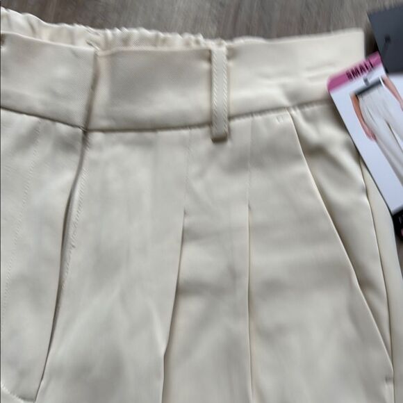 French Connection Cream Trousers Wide Leg - Picture 3 of 4
